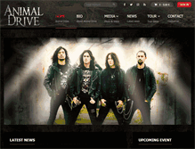 Tablet Screenshot of animal-drive.com